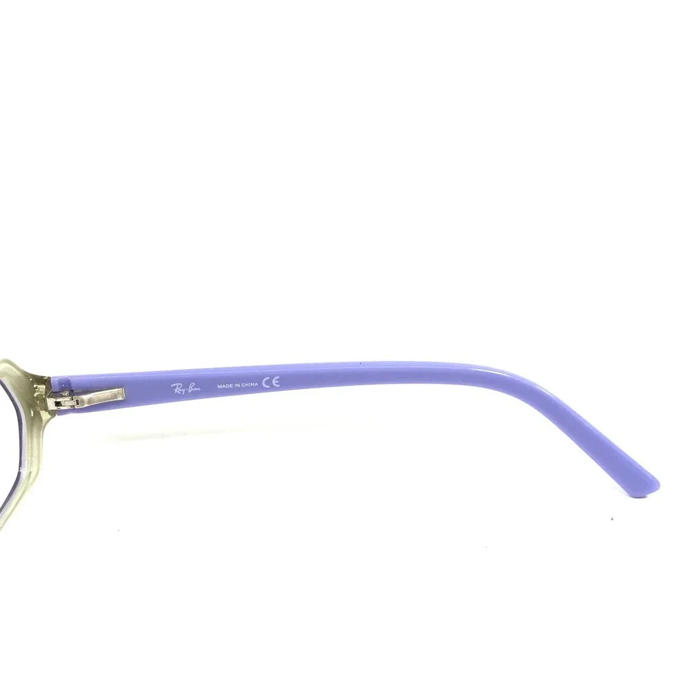 Ray-Ban Eyeglasses Frames RB5117 2242 Clear Purple Sharp Cat Eye 51-14-135